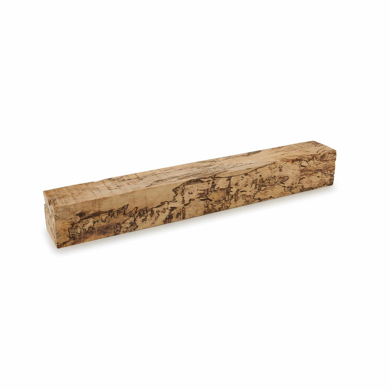Spalted Tamarind Wood Turning Stock - Thickness:1-1/2" - Width:1-1/2" - Length:12"